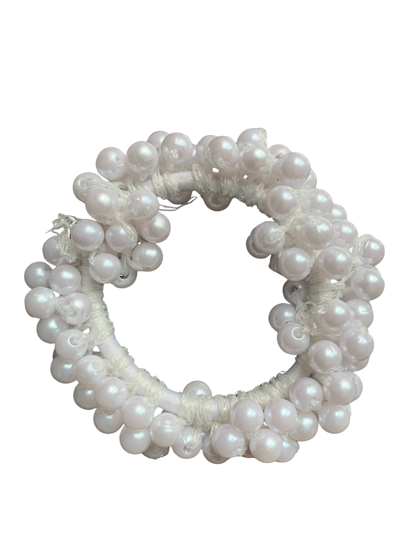 ÉLASTIQUE PERLÉ BLANC
